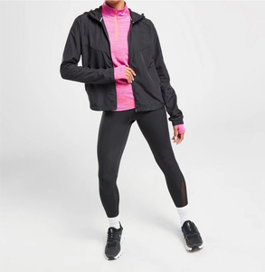 Veste coupe-vent de haute qualité OEM avec logo personnalisé imprimé de velours côtelé en polyester avec impression numérique à fermeture éclair Vêtements de sport d'extérieur pour hommes Plus - Product Image 5