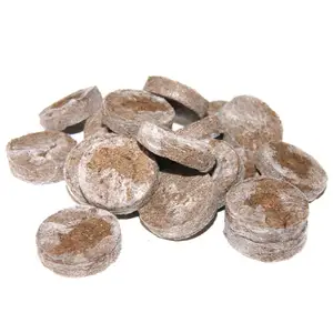 Coconut pellets/calça de peixe, jiffy/coir pith para germinação de semente 99gd