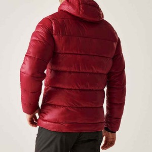 Meilleure vente en gros Veste matelassée décontractée pour hommes entièrement personnalisable, nouveau design avec fonction coupe-vent, teint uni, pour la vente - Product Image 2
