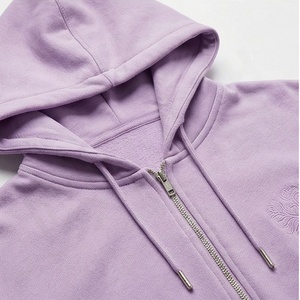 Conjunto Deportivo de Mujer, Estilo Vintage, con Capucha, de Algodón Orgánico, para Invierno, Casual, Color Sólido, Ecológico, Personalizable, Ropa Deportiva Urbana - Product Image 4