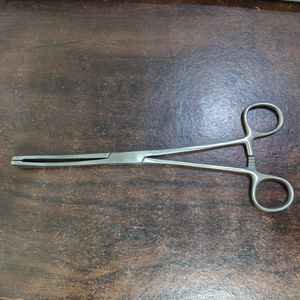 GREEN-ARMYTAGE 8 pouces Premium Instrument chirurgical Base en acier inoxydable Électrique Utérin Pince Source d'alimentation manuelle - Product Image 1