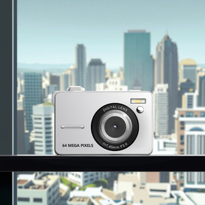 กล้องถ่ายรูปแบบพกพา หน้าจอแสดงผล 4K ขนาด 2.8 นิ้ว เซ็นเซอร์ CMOS ซูม 18 เท่า บันทึกวิดีโอแบบ Retro รองรับ SD Card พร้อมระบบกันสั่น และไฟ LED เติมแสง - Product Image 5