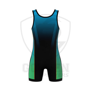 ชุดนักมวยปล้ำถักลายวินเทจระบายอากาศได้ดี แบรนด์ Golden Players แฟชั่นทันสมัย รับสั่งทำโลโก้ พิมพ์ลาย OEM - Product Image 3