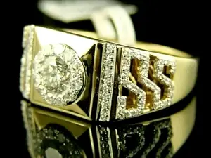 แหวนเพชรโมอิส2.00 CT ประดับเพชรสำหรับผู้หญิง925ชุบทองด้วยเงินสไตล์วินเทจสำหรับหมั้น - Product Image 3