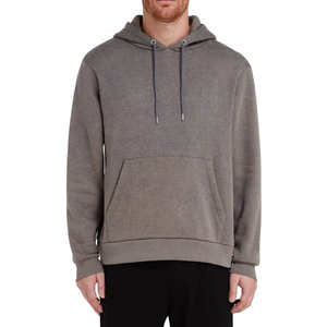 Sweat à capuche vintage à poids lourd avec logo personnalisé, sweat à capuche délavé à l'acide, taille surdimensionnée, sweat à capuche pour homme - Product Image 6