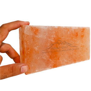 100% naturel gris/blanc/rose briques de sel de l'Himalaya sculptées à la main carreaux d'amour écologiques pour les murs de sauna directement extraits du Pakistan - Product Image 2