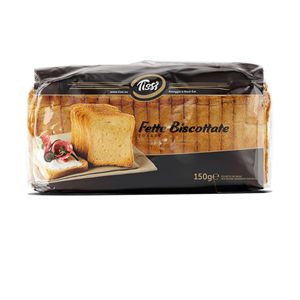 Fette di Pane di Grano-Tissi 150g X 18pz Confezione Croccante - Product Image 1