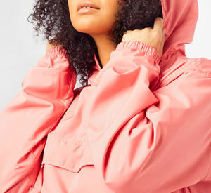 Chaqueta cortavientos impermeable de moda para mujer, el mejor precio, chaqueta de calle para exteriores, forro de nailon y con capucha - Product Image 3