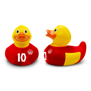 Canard en caoutchouc de footballeur allemand, modèle Coupe du Monde de football - Product Image 4