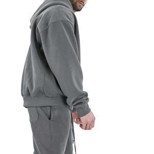 Sweat-shirt à capuche épais et surdimensionné pour hommes, sweat-shirt à col rond épais à la mode avec logo personnalisé, sweat-shirt vierge pour la vente en gros - Product Image 3