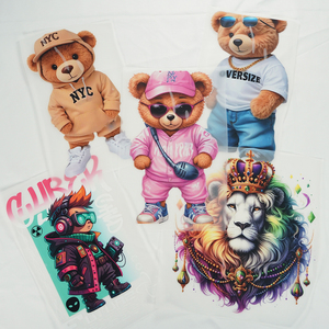 Proveedor Chino de Adhesivos de Transferencia DTF con Diseños Florales y de Jesús para Camisetas, con Temática de Fe y Salvaación - Product Image 6