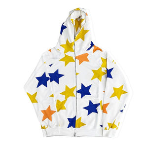 Vente en gros de sweats à capuche d'hiver pour hommes de haute qualité, à fermeture éclair intégrale, personnalisables, imperméables, écologiques, en mélange de coton - Product Image 1