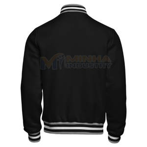 Veste de baseball la plus vendue, dernier design, veste de baseball en coton et laine, veste de baseball d'hiver - Product Image 2