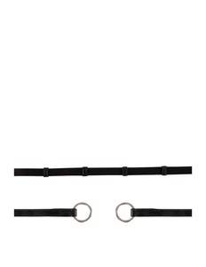 Rênes de cheval en cuir fantaisie à lacets personnalisées Hunter |   Équipement d'équitation certifié MOL avec boucles de qualité et conception sécurisée - Product Image 3