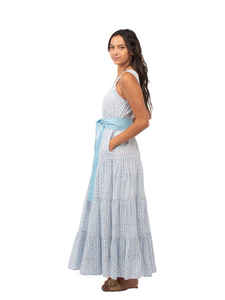 2024 New Best Selling Women's Casual Maxi <b>Dress</b> Sleeveless <b>Boho</b> <b>Summer</b> Style Woven Cloth Lightweight and for Vacations - Product Image 2