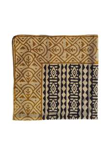 Bagru Dabu Impreso Hecho a mano Bandanas Bloque Impreso Bandanas Venta al por mayor Precio barato Tarifa Mini Bandanas Para Mujeres Hombres - Product Image 4