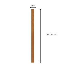 Solid Hard Maple 5360P Premium Adjustable 42'' Wooden Accessories Hot Product Multiple Optional Sizes Solid Wood Staircase <b>Part</b> - Product Image 6