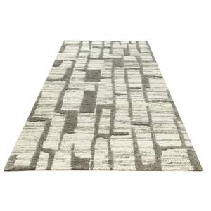 Tapis en soie de laine vintage indien de luxe de qualité supérieure brodé tapis de conception tibétaine moderne ensembles de tapis de couleur unie pour - Product Image 3