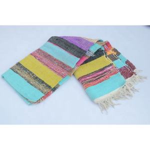 New Arrival Handmade Chindi Lightweight Rectangular Carpet Boho Throw Colorful Cotton Chindi Area <b>Rug</b> Home Decor Multicolor <b>Rugs</b> - Product Image 3