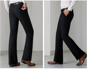 Pantalon habillé décontracté pour homme ajustable avec tissu doux de haute qualité respirant léger coupe régulière - Product Image 3