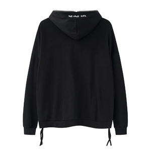 Sweat à capuche avec strass délavés à l'acide et de haute qualité pour hommes Fabricant de vêtements Sweat à capuche avec fermeture éclair pour hommes - Product Image 2