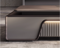 Ensemble bureau et chaise ergonomiques-Mobilier luxueux pour bureau à domicile en panneau de fibres de densité moyenne
