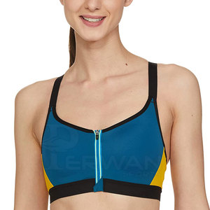 สปอร์ตบราระบายอากาศไหล่เดียวของผู้หญิงสำหรับออกกำลังกายกลางแจ้ง - Product Image 1