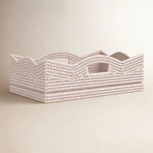 Eye-catching woven rattan <b>basket</b> Handmade <b>Storage</b> <b>Basket</b> Wholesale eco-friendly Made in Viet Nam - Product Image 2