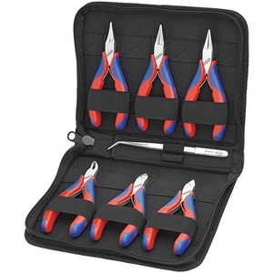 7-Piece for KNIPEX Electronics <b>Pliers</b> <b>Set</b> 6 <b>Pliers</b> & 1 Precision Tweezers - Product Image 1