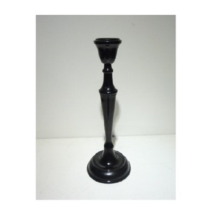 Top Selling Black Shining Polished Aluminium Taper <b>Candle</b> Holders <b>Large</b> for Home Restaurant Hotel <b>Candle</b> Light Dinner Decorative - Product Image 6