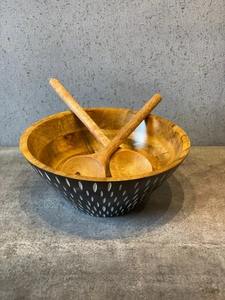 Juego de 2 cuencos de madera de mango - Product Image 2