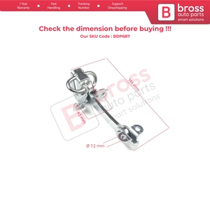 BDP687 Rear Door <b>Hinge</b> Stop Check <b>Strap</b> Limiter for Siena Palio 178 1996-2016 Albea Strada MK1 278 46845412 - Product Image 5