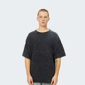 OEMODM Heavyweight 260gsm 100%Cotton Oversized Streetwear Custom Printed Embroidered Plain Tee Plus Size <b>Men</b> <b>T</b> <b>Shirt</b> Rhinestone - Product Image 1