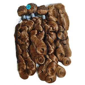 Estensione di Capelli Veri <span class=keywords><strong>M</strong></span> DANCING CURL <span class=keywords><strong>da</strong></span> 26 Pollici con Chiusura, Ricci Sciolti, Non Remy, per Donna - Vendita all'Ingrosso dal Produttore - Product Image 2