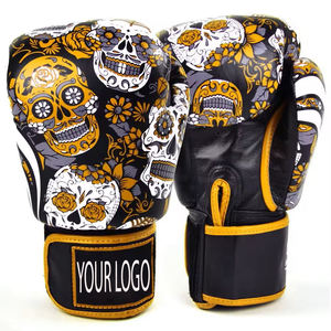 New Arrival High Quality Customized Leather Boxing Gloves with <b>Hook</b> Loop Closure Custom Logo Breathable Outdoor Training Gloves - Product Image 1