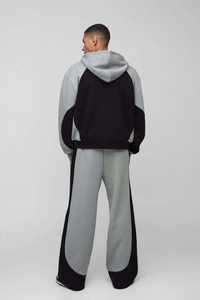 Sweat-shirts à capuche pour hommes en coton mélangé, imprimés, surdimensionnés, à fermeture éclair, de haute qualité, en gros personnalisé - Product Image 5