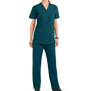 Nouvelle tenue médicale pour hommes, couleur et design innovants, modèle le plus vendu, en tissu tricoté uni. - Product Image 2