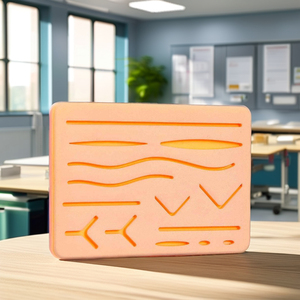 แผ่นเย็บสำหรับฝึกเทคนิคการปิดแผล | เหมาะอย่างยิ่งสำหรับชุดฝึกปฏิบัติ | แพทย์และนักเรียนสัตวแพทย์ - Product Image 6