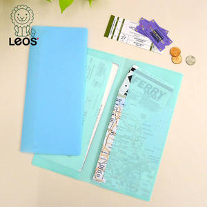 Lightweight PP Travel <b>Document</b> Organizer with 2 Pockets for Boarding Pass <b>Passport</b> Airline Tickets (Pastel Colors) - Product Image 6