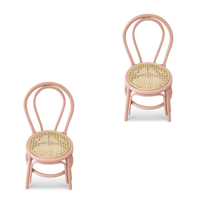 Chaise pour enfants en rotin en forme de L, artisanale, écologique, durable, design minimaliste, couleur personnalisée, taille personnalisée, Lavihex