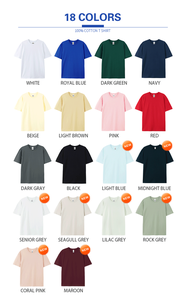 T-shirts unis pour hommes Tissu confortable en coton Tenue quotidienne décontractée OEM ODM Fournisseur de gros direct usine T-shirts avec logo personnalisé - Product Image 5