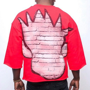 Logo personnalisé imprimé vintage lavé 100% coton hommes à manches courtes T-Shirts grande taille stock mélange en vrac pour l'été porter par temps chaud - Product Image 2