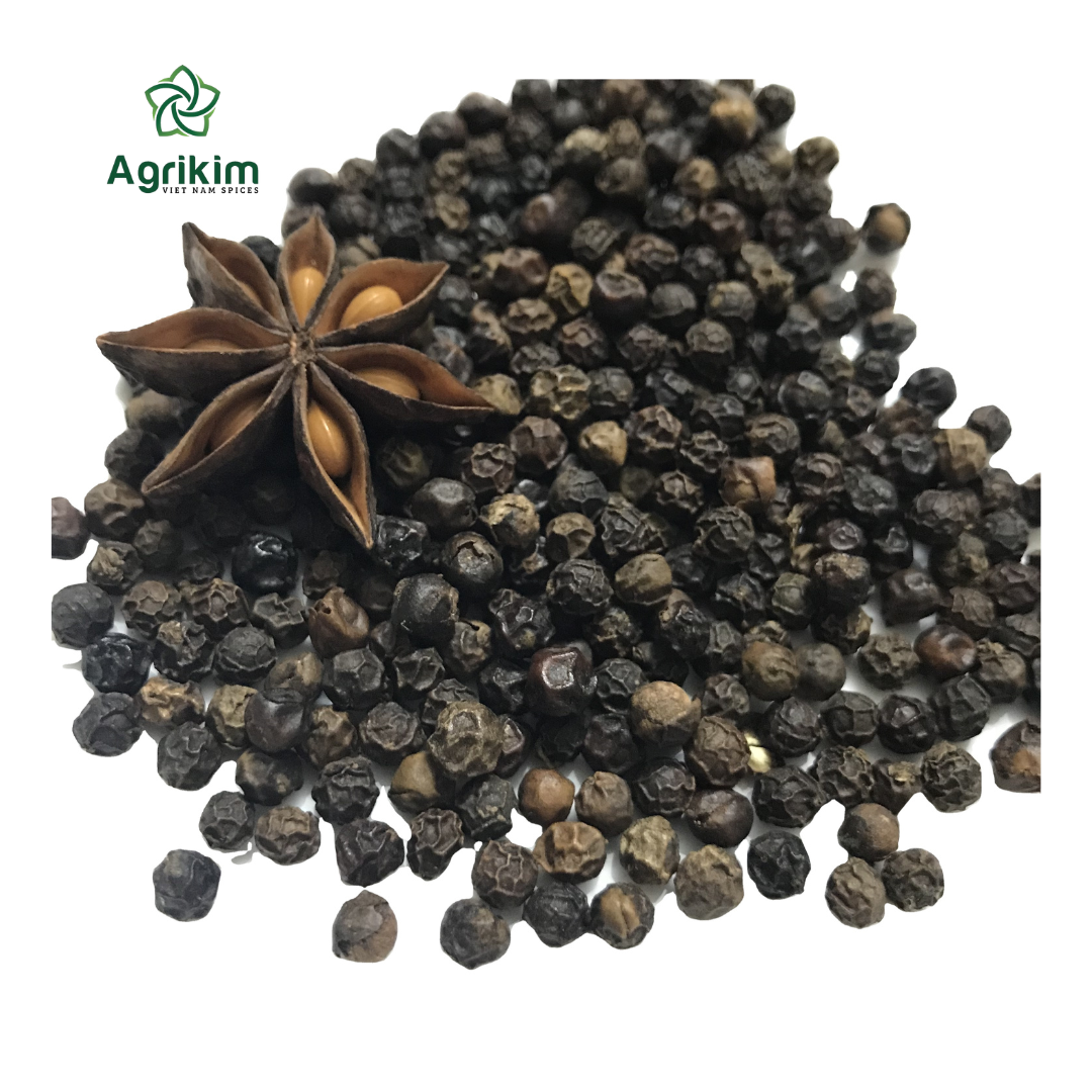 Vietnam Black Pepper 570gl 5mm Fett pfeffer Vietnam Rate Crop From King Pepper Spices Gemischte Gewürze 84 Ms.Camie