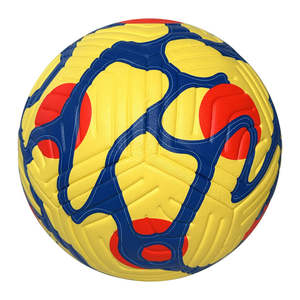 Ballon de football en cuir PU de haute qualité, classique, thermocollé, cousu à la machine, durable, écologique, avec 5 tailles pour l'entraînement - Product Image 2
