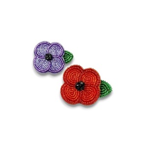 เข็มกลัดรูปสุนัขจิ้งจอกปักด้วยมือเข็มกลัดแฟชั่นประดับด้วยลูกปัดลวดทองแท่งสำหรับงานเลี้ยงฉลองแต่งงานของเด็กของขวัญทำจากทองแดง - Product Image 6