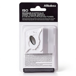 Inserto de Torneado Indexable con Recubrimiento PVD ISO DNMG 150604E-SMT6310 D. 5.16mm, Paquete de 10 para un Uso Eficiente de la Herramienta - Product Image 2