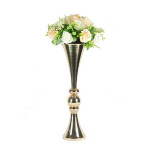 Vase à fleurs en métal pour la maison, l'hôtel ou la décoration de mariage, nouveau modèle 2026, pots à fleurs en fer avec un design tendance - Product Image 2