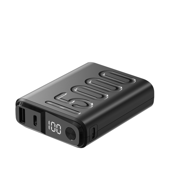 New Release 15000mAh 21700 Battery Powerbank Portable Phone Charger with Fast Charging 20W Output