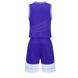 Dernier modèle d'uniforme de basket-ball sur mesure Vêtements de sport Uniforme de basket-ball pour hommes - Product Image 3