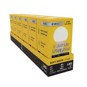 1500 lumen <span class=keywords><strong>LED</strong></span> A19 bóng đèn 3 chiều, 30/70/100 <span class=keywords><strong>Watt</strong></span> tương đương E26 - Product Image 3